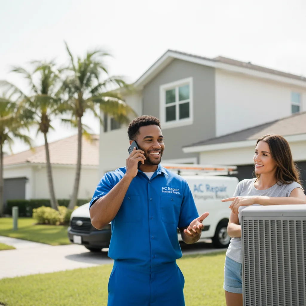 AC Repair Pompano Beach customer support in Avella